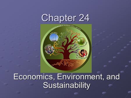 Chapter 24 Economics, Environment, and Sustainability.