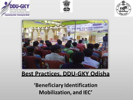 Best Practices, DDU-GKY Odisha