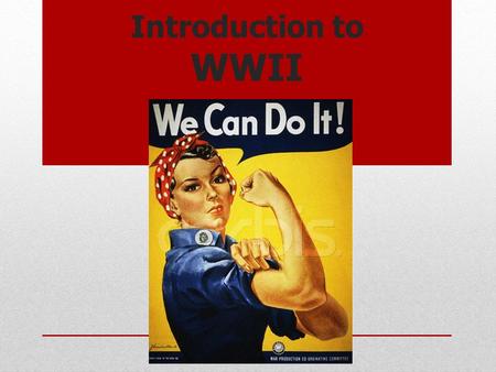 Introduction to WWII. Quick Facts 2 A. War Costs 1.US Debt 1940 - $9 billion US Debt 1945 - $98 billion The war cost $330 billion -- 10 times the cost.