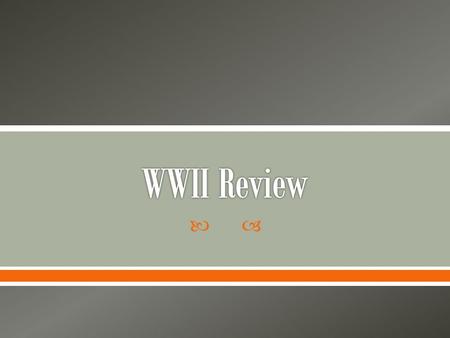 . a. Benito Mussolini b. Charles de Gaulle c. Douglas MacArthur d. Dwight D. Eisenhower e. Franklin Roosevelt f. Harry Truman g. Hirohito h. Joseph Stalin.