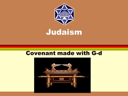 Judaism Covenant made with G-d Jewish History Before and After the destruction of the Second Temple.