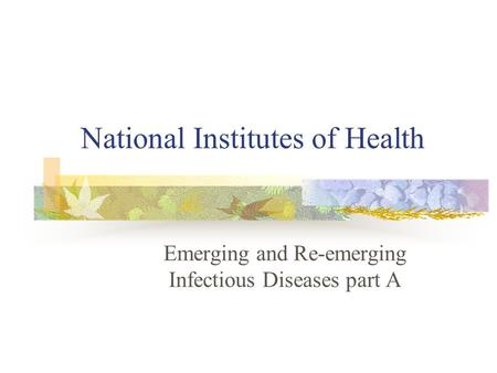 National Institutes of Health