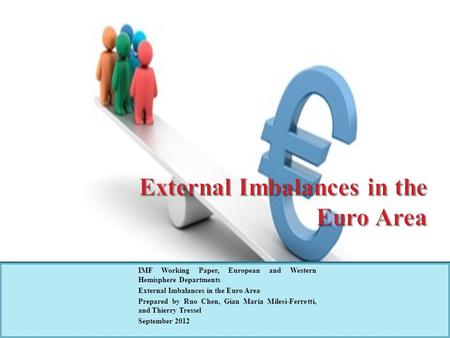 By Jörg Bibow Levy Economics Institute of Bard College May 2012 IMF Working Paper, European and Western Hemisphere Departments External Imbalances in the.