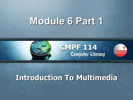 Introduction To Multimedia