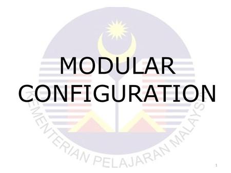 1 MODULAR CONFIGURATION. 2 LISTENING & SPEAKING 1.Bring paper, plastic bottles and tins to class. 2.Ask questions about the items laid on the table: a.