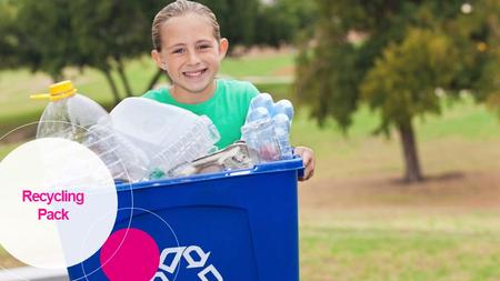 Recycling Pack. Why do we recycle? Task 1 As a group, thought shower reason why we recycle.