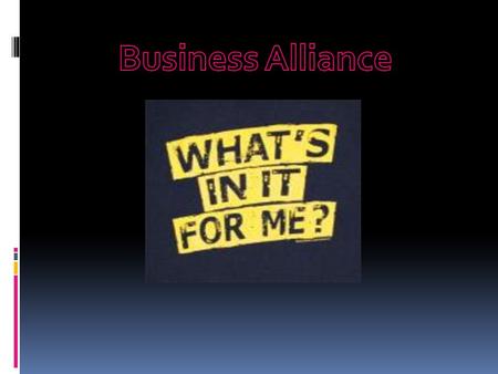  An Exchange of Technology  Technical Hotlines and on-site technical support  A technological contribution or possibly a technological edge.