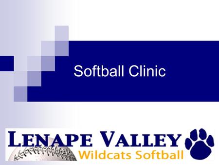 Softball Clinic. Beginning thoughts… Softball IS NOT baseball! You can’t coach girls, the way you coach boys! “Boys need to win to feel good, girls.