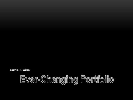 Ruthie H. Wilks. Designs for Businesses Date Created: November 4, 2012 Program Used: OSCommerce Objective: The use of OSCommerce to set up site for client.