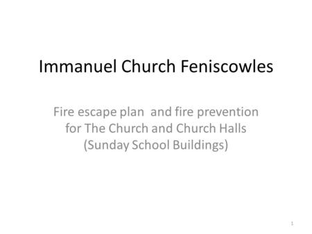 Immanuel Church Feniscowles