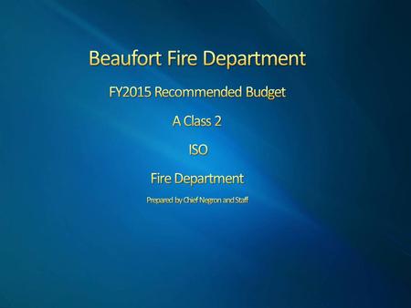 “To respond to calls for service from the community with the goals of saving lives, property, and protecting the environment. We will provide a cost-effective.