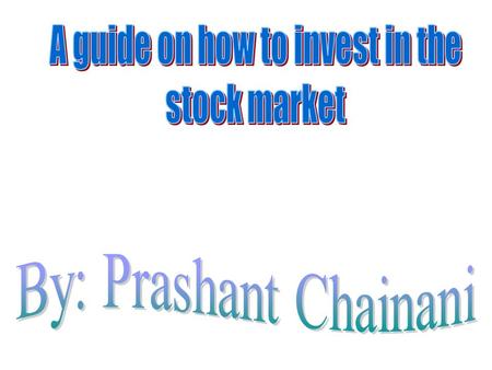 A stock is that a stock is a certificate that shows you own a small percentage of a corporation. When you buy a stock you pay for what the company owns.