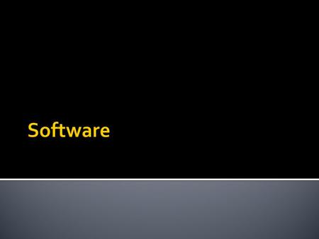  Define a problem  Prepare sequence of instructions for the computer to execute  Verify that the program works as expected.