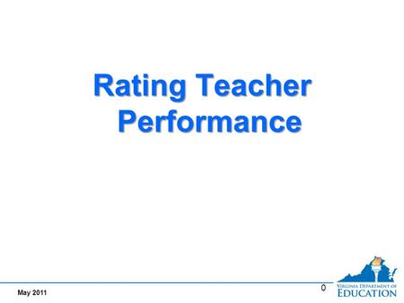 Interim Evaluation Documents evidence of meeting standards