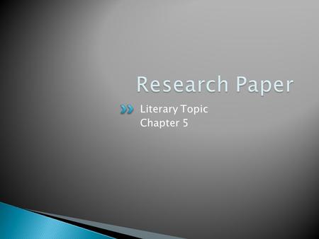 Literary Topic Chapter 5. AuthorsLiterary Periods  Sandra Cisneros  Langston Hughes  Kate Chopin  James Baldwin  James Joyce  Charlotte Perkins.