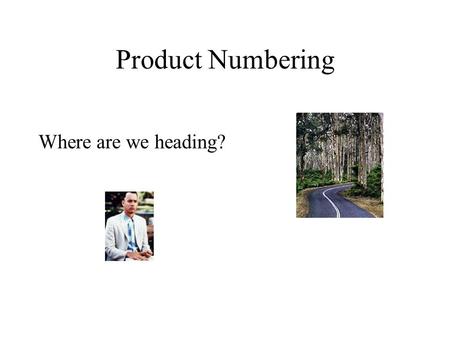 Product Numbering Where are we heading?. We know what we want Discovery, access and distribution Multimedia formats Digital Rights Management.