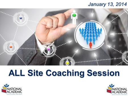 YOUR LOGO January 13, 2014 ALL Site Coaching Session.