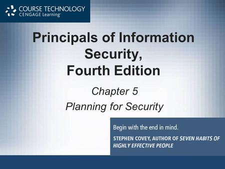 Principals of Information Security, Fourth Edition