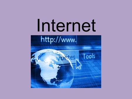 Internet. 1.Someone creates a website 2.They load it to a web server computer 3.We must have an Internet connection 4.We can see the websites on a browser.