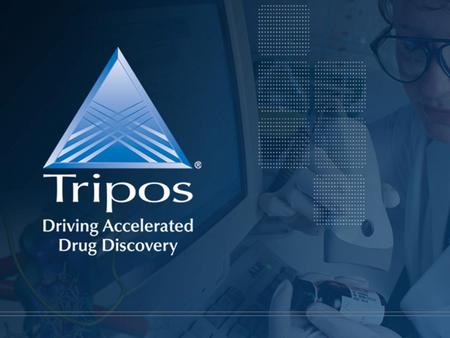 Computational Techniques in Support of Drug Discovery October 2, 2002 Jeffrey Wolbach, Ph. D.