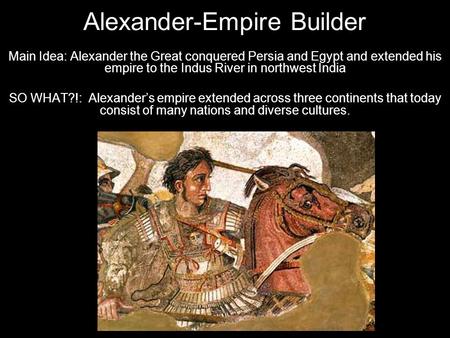 Alexander-Empire Builder