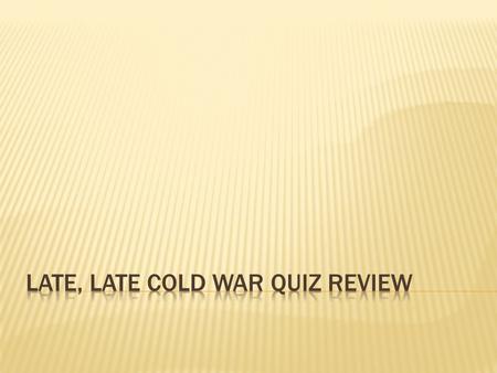  Class will be divided into two groups.  Each person will have a number.  When you are called, if you get a question right, you get one point.  You.