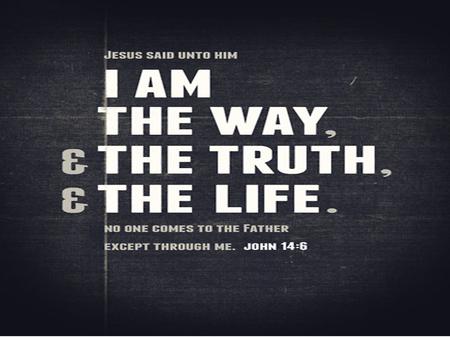 Following Jesus “The Way is to love one another like Jesus and bear and share fruit” “The Way is to love one another like Jesus and bear and share fruit”