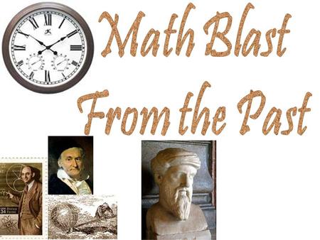 The Pythagoreans' believed “All is Number,” meaning that everything in the universe depended on numbers. They were also the first to teach that the.