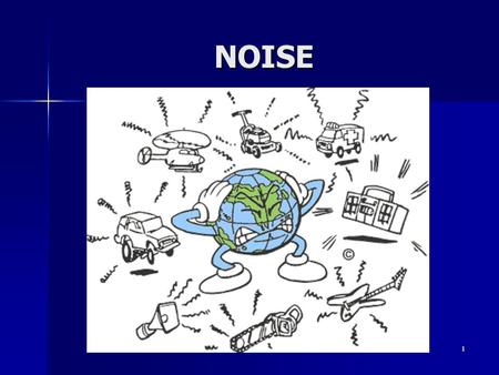 NOISE 1. Noise - what is it? Unwanted sound Unwanted sound sound is vibrations in airsound is vibrations in air Sound Pressure Level Sound Pressure Level.