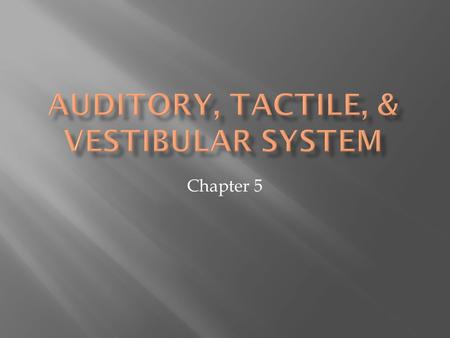 Chapter 5. Sound Intensity (db) = 20 log (P1/P2)