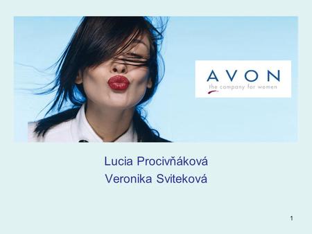 1 Lucia Procivňáková Veronika Sviteková. 2 The Story Line… How It All Began Where Avon Is Now Avon Vision And Mission Financial Data Products Who Are.