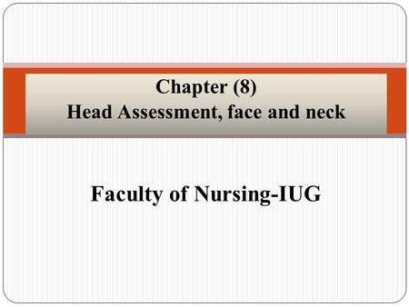 Faculty of Nursing-IUG