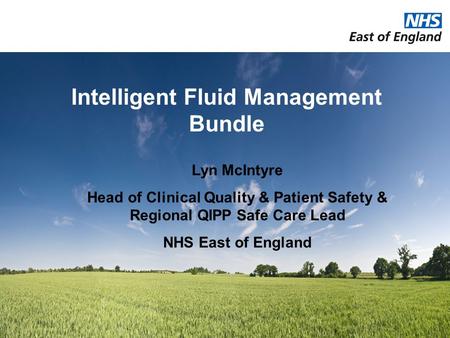 Intelligent Fluid Management Bundle