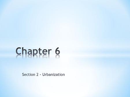 Section 2 - Urbanization. Americans Migrate to the Cities Rural Americans and immigrants moved to the cities where skyscrapers and mass transit were developed.