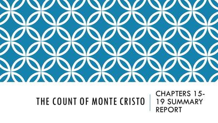 THE COUNT OF MONTE CRISTO