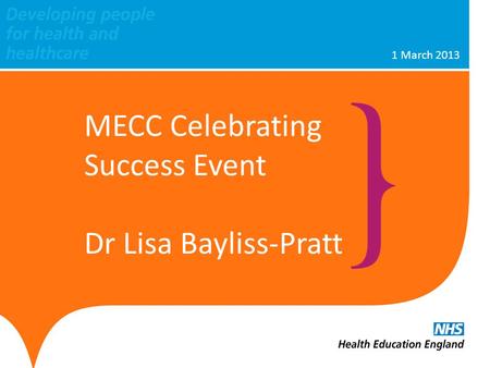 MECC Celebrating Success Event