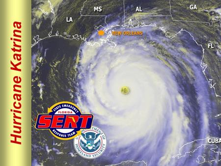 Hurricane Katrina. Please move conversations into ESF rooms and busy out all phones. Thanks for your cooperation. Silence All Phones and Pagers.