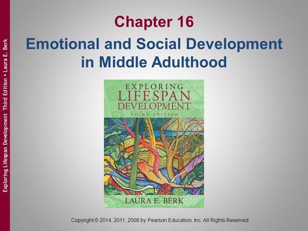 Chapter 16 Emotional and Social Development in Middle Adulthood