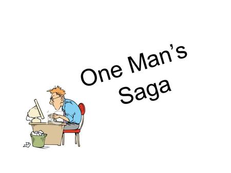 One Man’s Saga. Career History 1973 1984 1989 1996 Michigan So.Carolina 1991 CMS Energy BG&A Consultants Motorola IL Georgia RF Consulting Self-Employed.