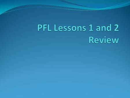 Personal Financial Literacy Lesson 2 Review 1. Which of the following is an example of investing? a. Putting money into a piggy bank at home. b. Saving.