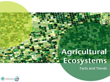 Contents 1. The context 2. Biodiversity and ecosystem services