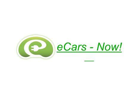 ECars - Now!.