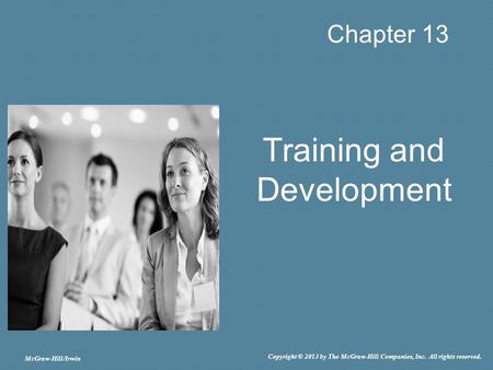 Training and Development