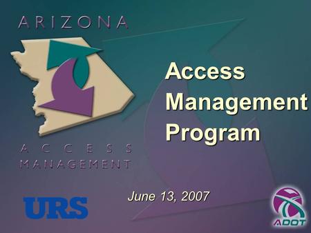 June 13, 2007 Access Management Program. NHCRP Report 420 - Impacts of Access Management Techniques Source: NHCRP Report 420, TRB 1999 Composite Crash.