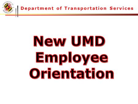 Department of Transportation Services. Parking Guide Faculty/Staff Parking Every Department has a Parking Coordinator. If you have any problems with parking,