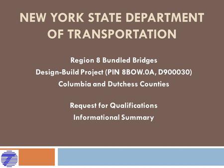 New York State Department of Transportation