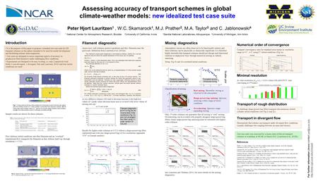 Mixing diagnostics Atmospheric tracers are often observed to be functionally related, and these relations can be physically or chemically significant.