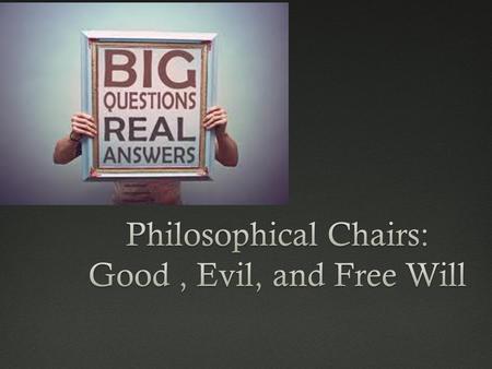 What’s your opinion?What’s your opinion?  Fear of punishment or some sort of personal gain is often the motivation for being/doing “good.” Do you agree.