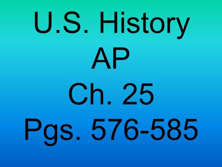 U.S. History AP Ch. 25 Pgs. 576-585. The Hallowed Halls of Ivy Colleges and universities sprouted after the Civil War, and colleges for women, such as.