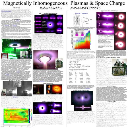 ABSTRACT The theoretical and laboratory study of magnetically inhomo-geneous plasmas (MIP) aka dipole fields, is comparatively immature. The construction.